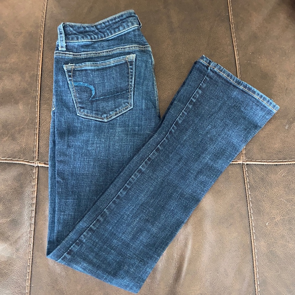 American Eagle “Skinny Kick” Stretch Jeans